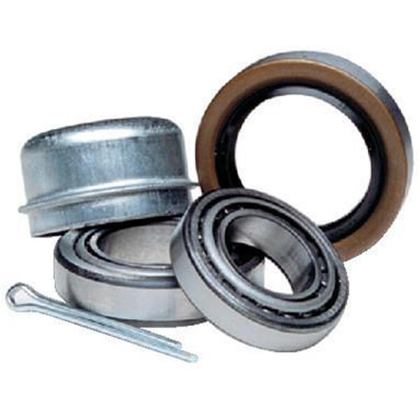 Jocosidad 81121 1.0625 x 0.75 in. Trailer Axle Wheel Tapered Bearings with Dust Cap JO3020803 - main